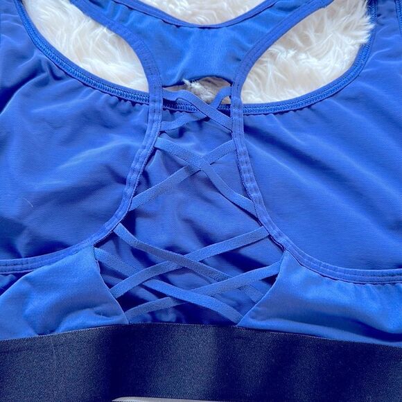 The Player by Victoria Sport Large Purple Sports Bra Not Padded Racerback Strap​ - Picture 6 of 6